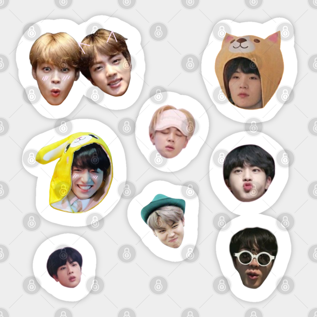 bts sticker pack Bts Sticker TeePublic